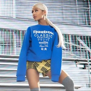 NWOT Reebok language sweatshirt